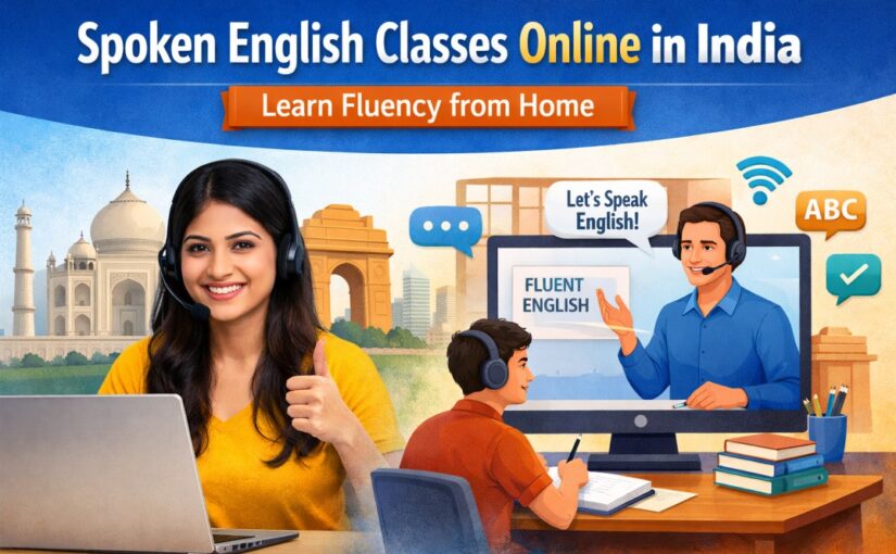 Spoken English Classes Online in India: Learn Fluency from Home
